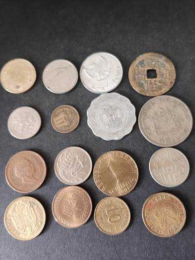 猩哥外币小铺➨【第225场】 - 硬币16个