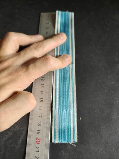 老王徽章第189期 - 德国一战巴伐利亚王国9年服役奖章绶带      20cm