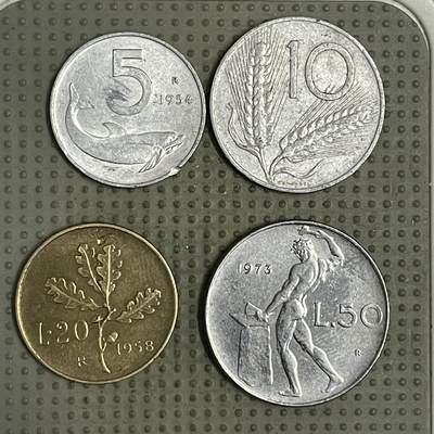 2026年第38场各国散币拍卖（总第188场） - 意大利4枚