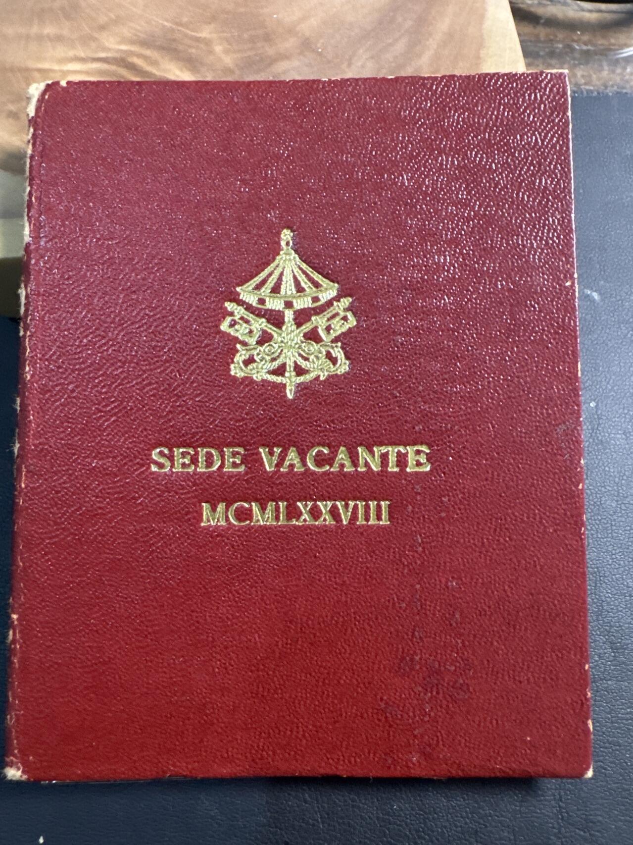 ❤️【币观天下】❤️ 第346期钱币拍卖场- 2026.3.27周五晚上6点半场 长期征集拍品  梵蒂冈1978年500里拉纪念银币Ag 835·11g原厂包装