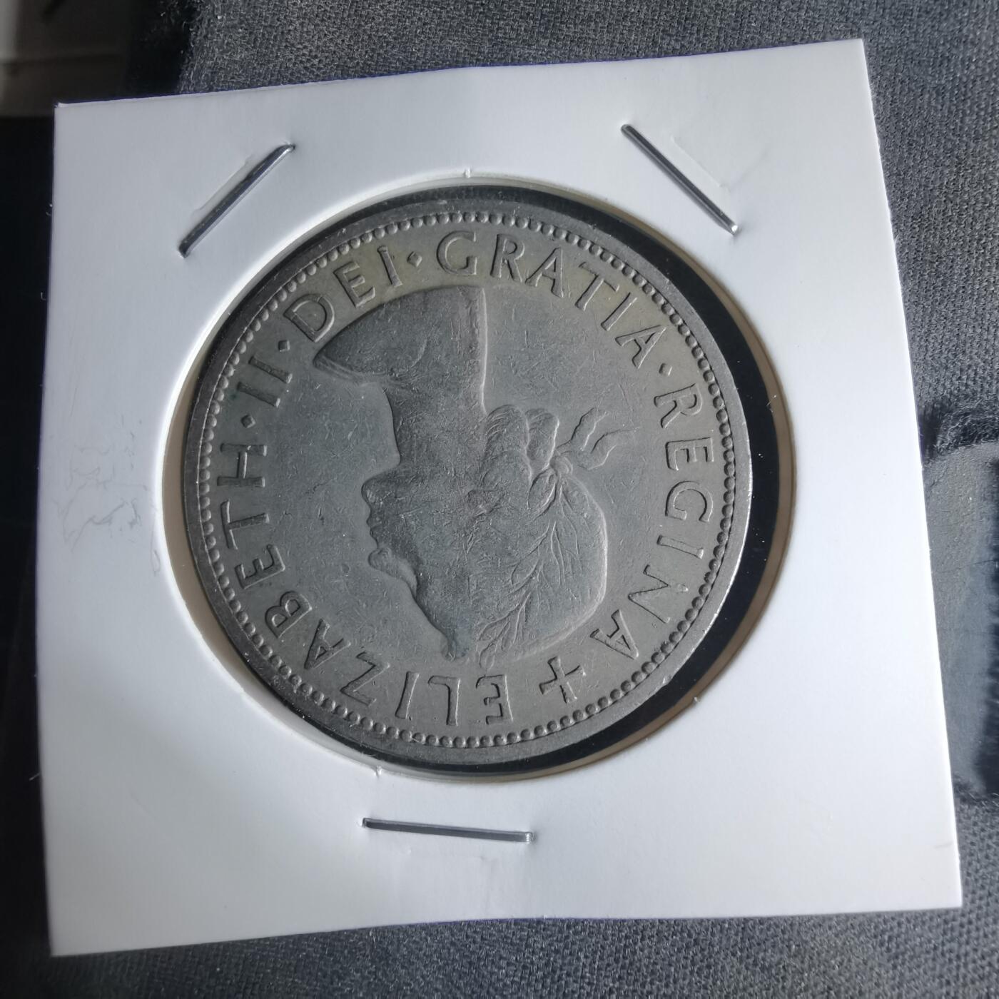 沼泽如烟--第1032场 英国1957年半克朗