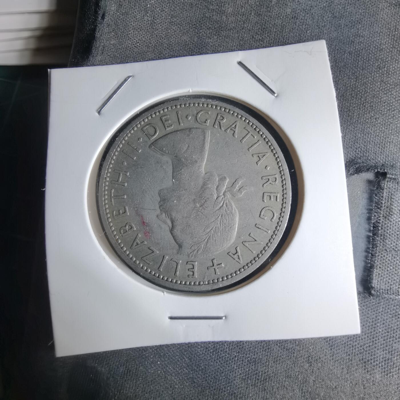 沼泽如烟--第1032场 英国1958年半克朗