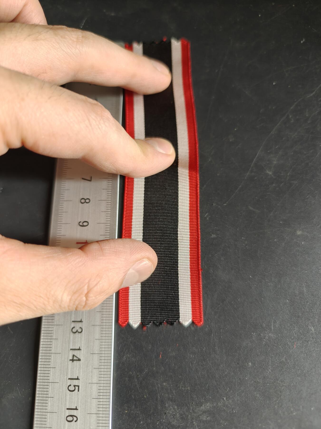 老王徽章第189期 德三战功十字奖章绶带      13cm