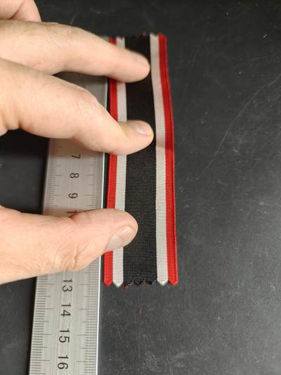 老王徽章第189期 - 德三战功十字奖章绶带      13cm