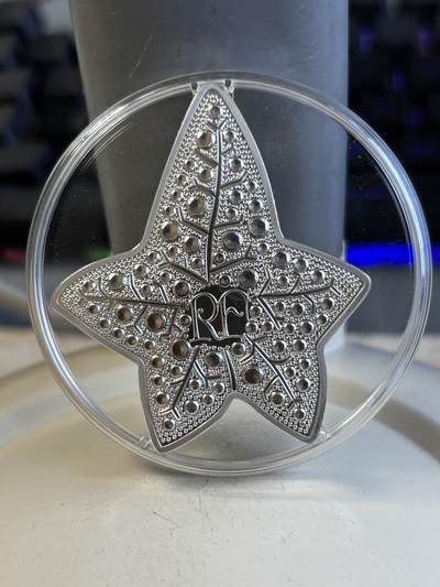 第194期拍卖 - 法国2008年宝诗龙 法兰西瑰宝 22.2g纪念银币， 900银 ，发行5000枚