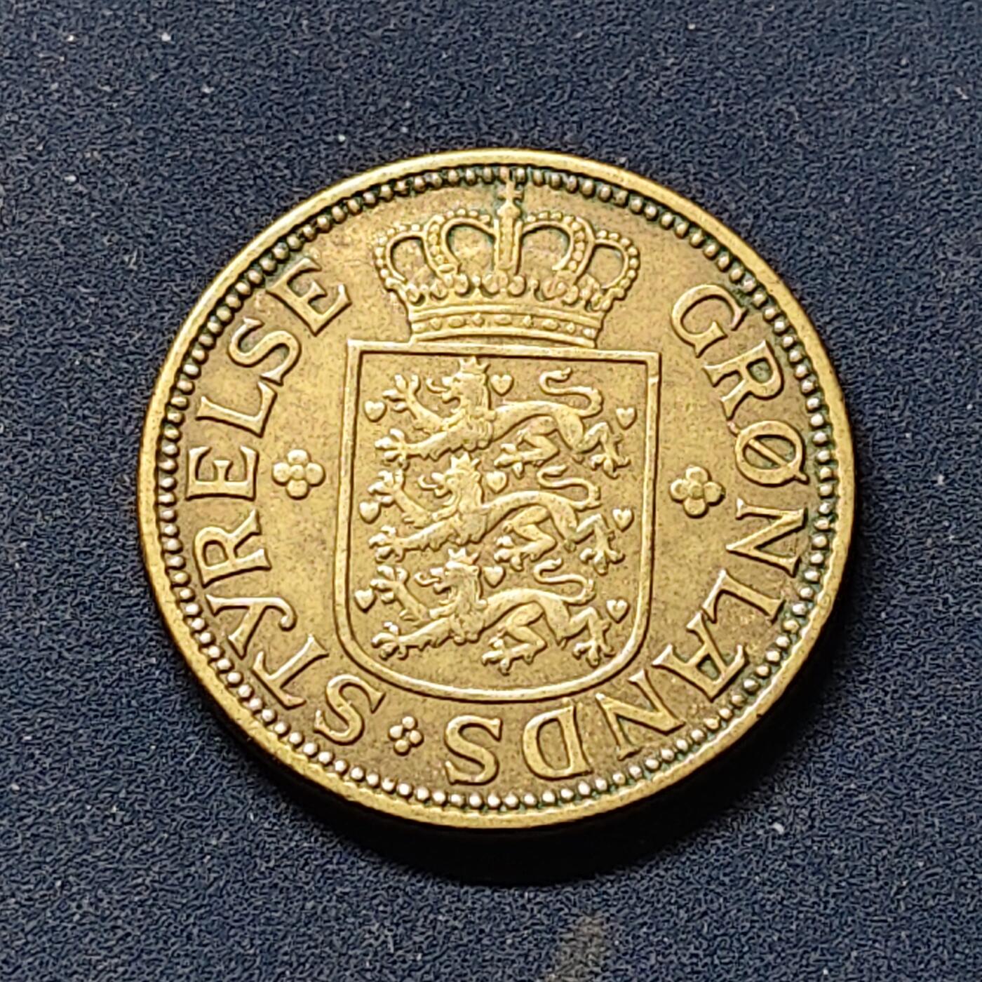 【全场包邮】纯粹捡漏拍514场 格陵兰1926年北极熊50欧尔