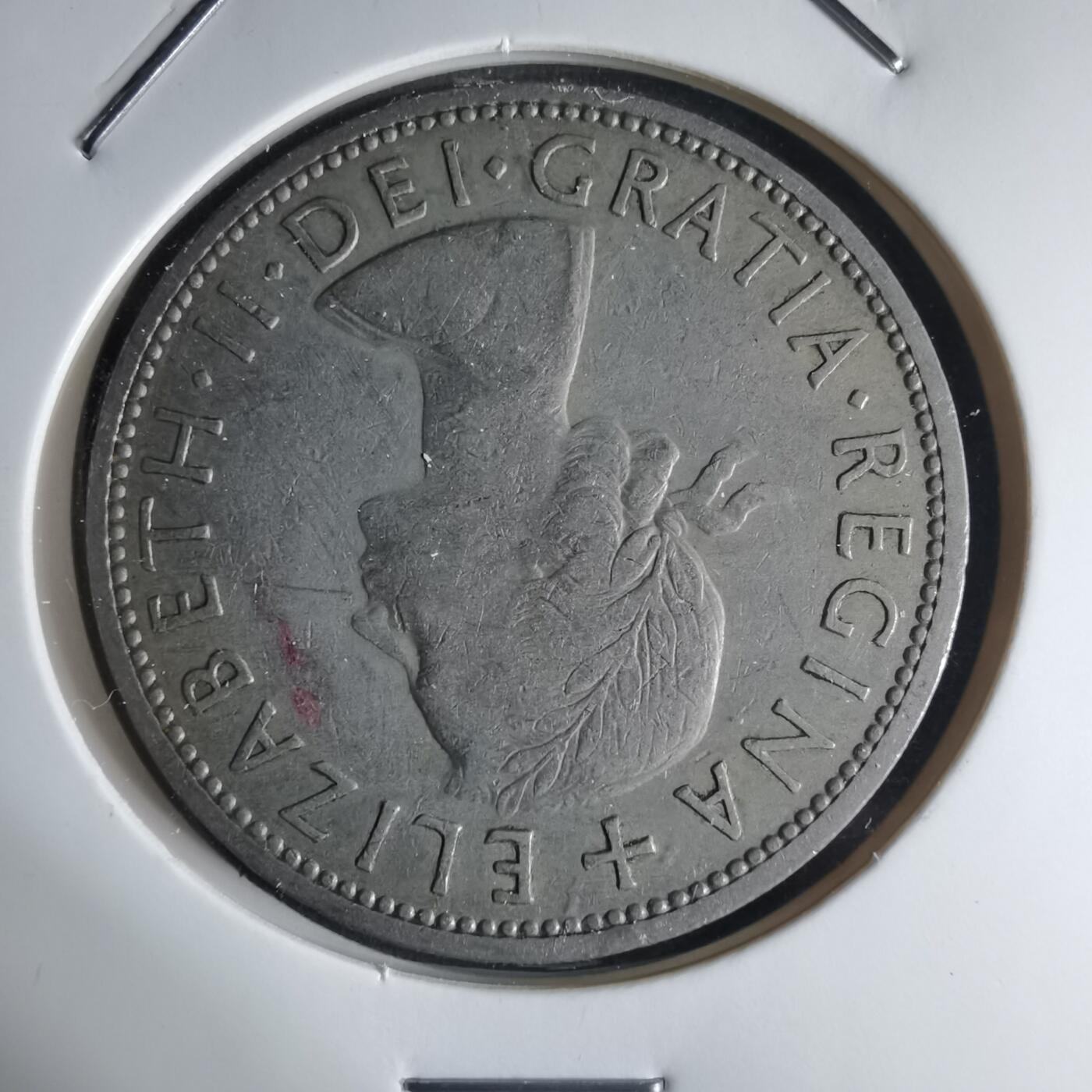 沼泽如烟--第1032场 英国1958年半克朗