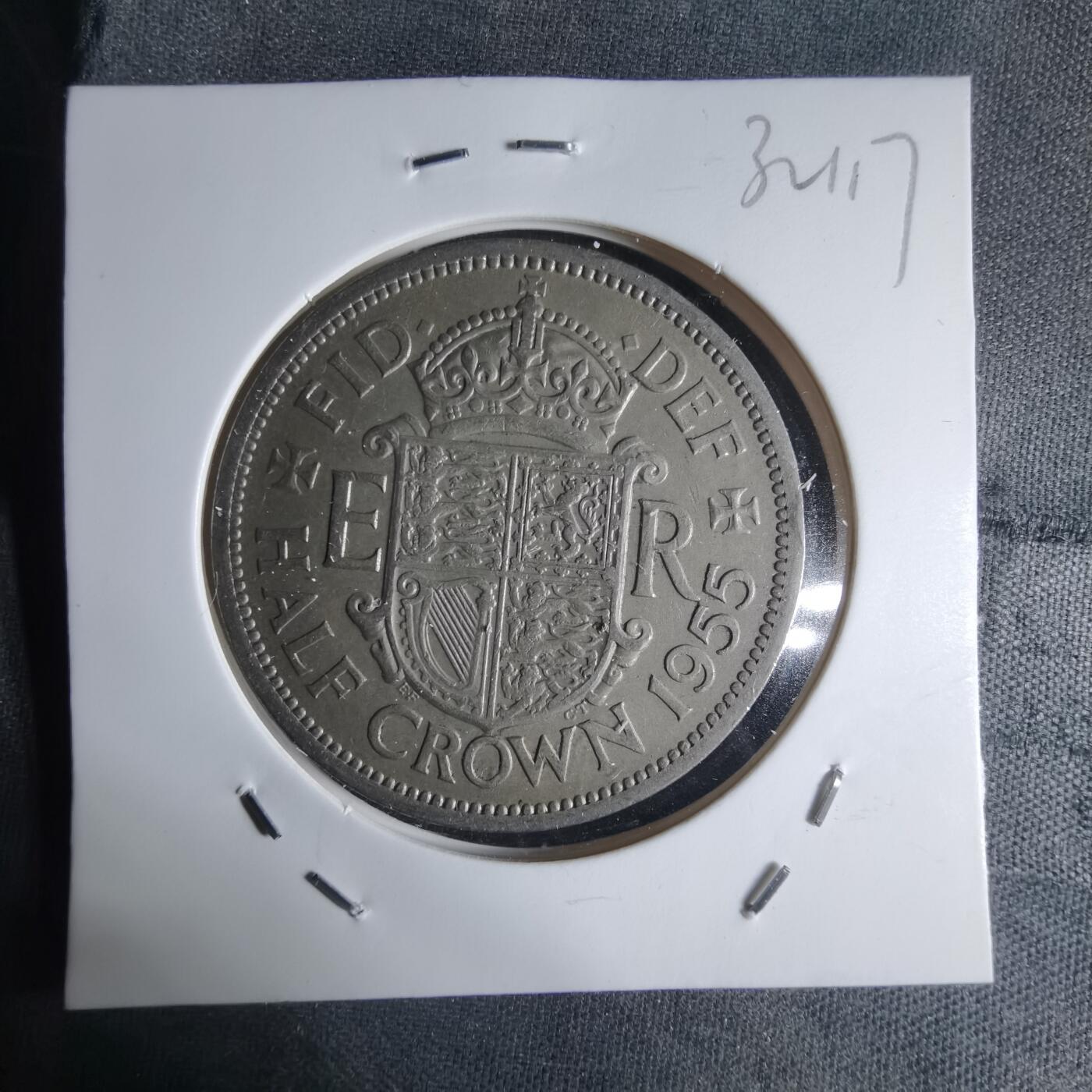 沼泽如烟--第1032场 英国1955年半克朗