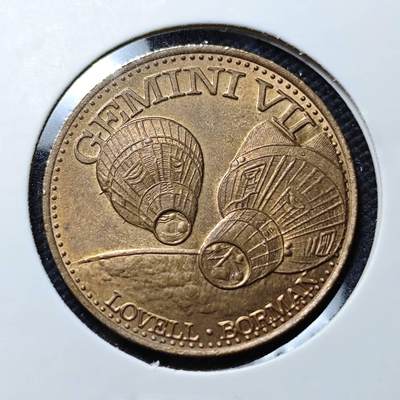 KK钱币收藏小铺  第406期 2月预留时间 周末发货 -  美国航天纪念铜章