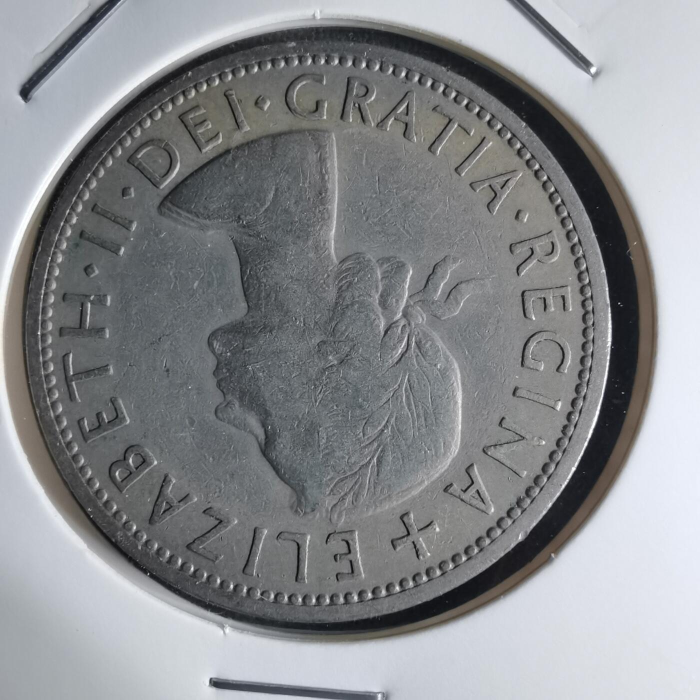 沼泽如烟--第1032场 英国1957年半克朗