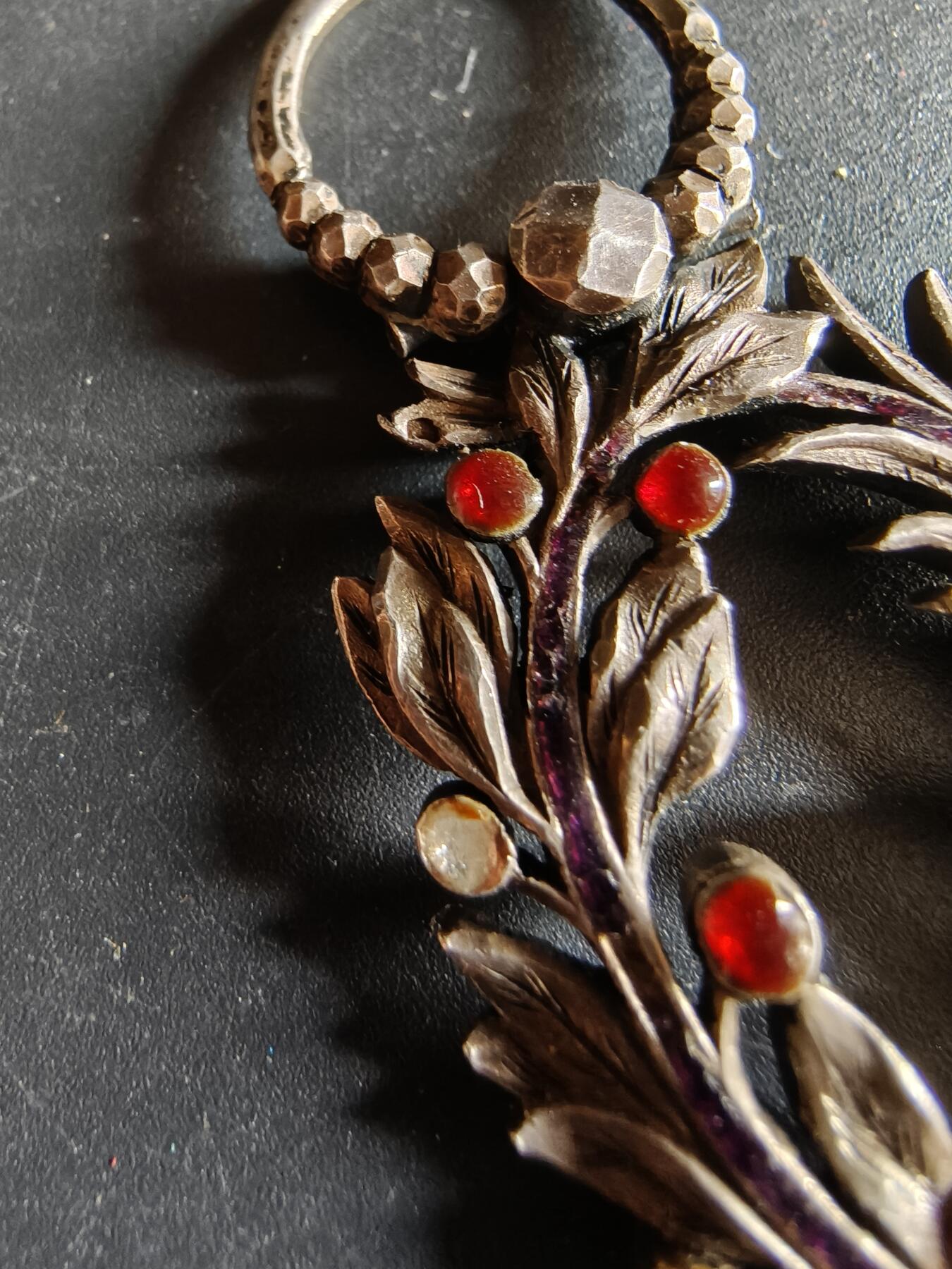 老王徽章第189期 法国骑士级棕榈叶勋章    无绶带   珠宝商版本   银质珐琅