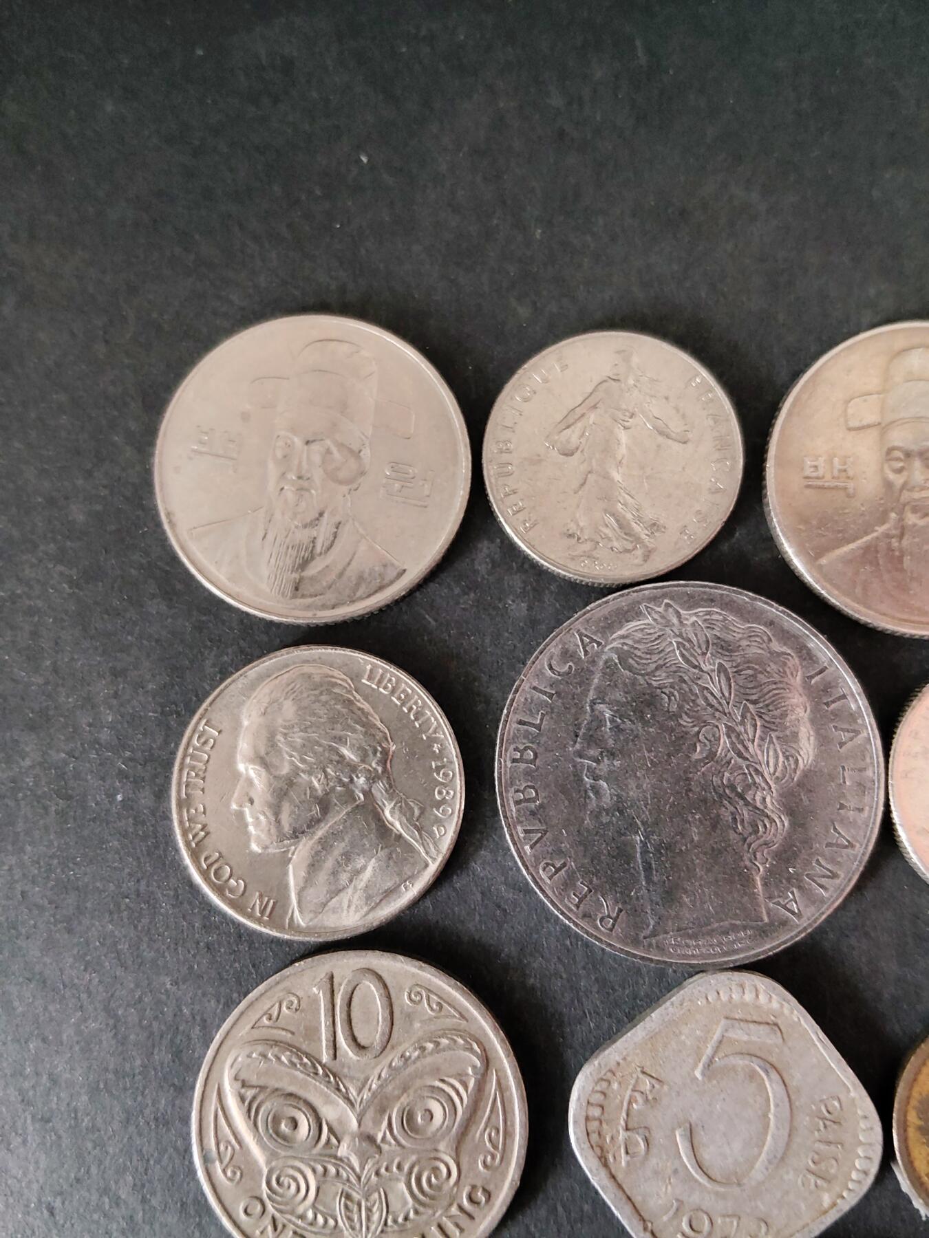 猩哥外币小铺➨【第225场】 硬币16个