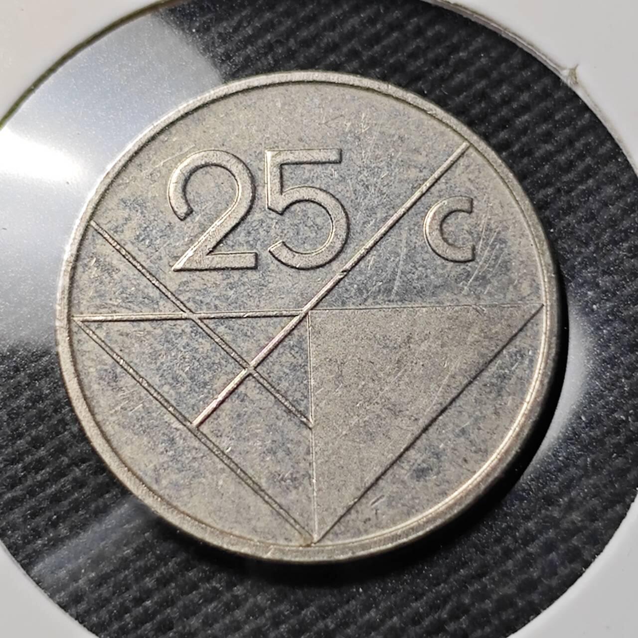 KK钱币收藏小铺  第407期 2月预留时间 周末发货  阿鲁巴25分