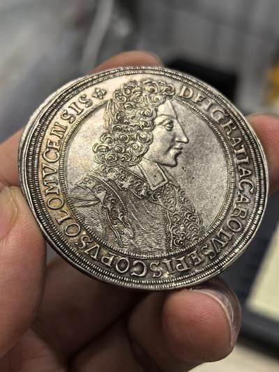 博洋堂“芳菲春韵”3月精品大拍专场暨第166期（全场包邮） - 神圣罗马帝国1704年奥尔姆茨大泰勒 味道彩 绝品高分状态