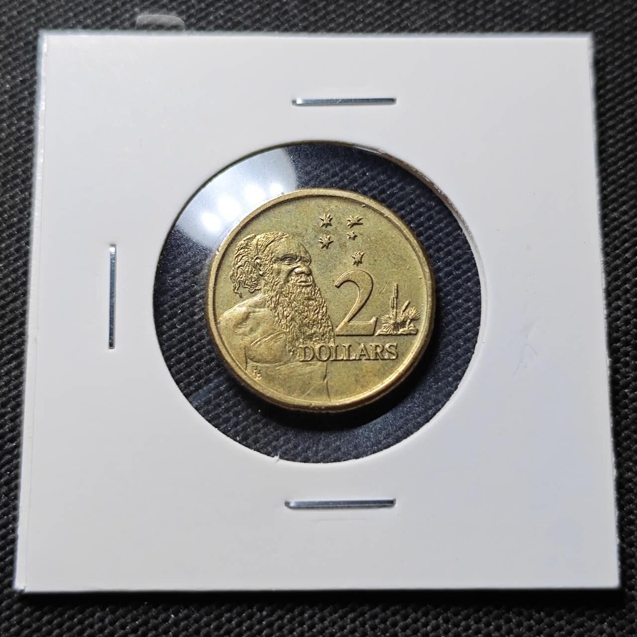 KK钱币收藏小铺  第407期 2月预留时间 周末发货  澳大利亚2元