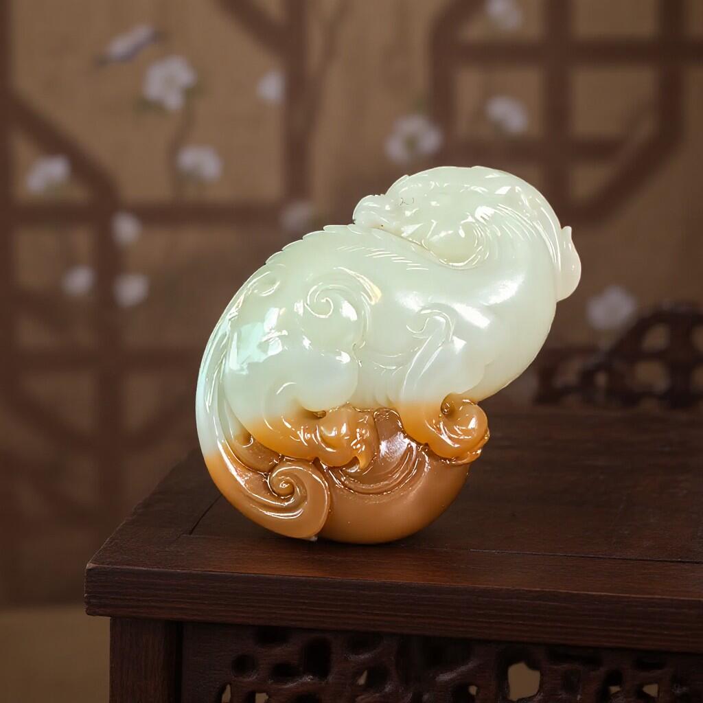 碧月说宝 君子怀瑾·当代和田玉清风专场(六) 和田玉瑞兽