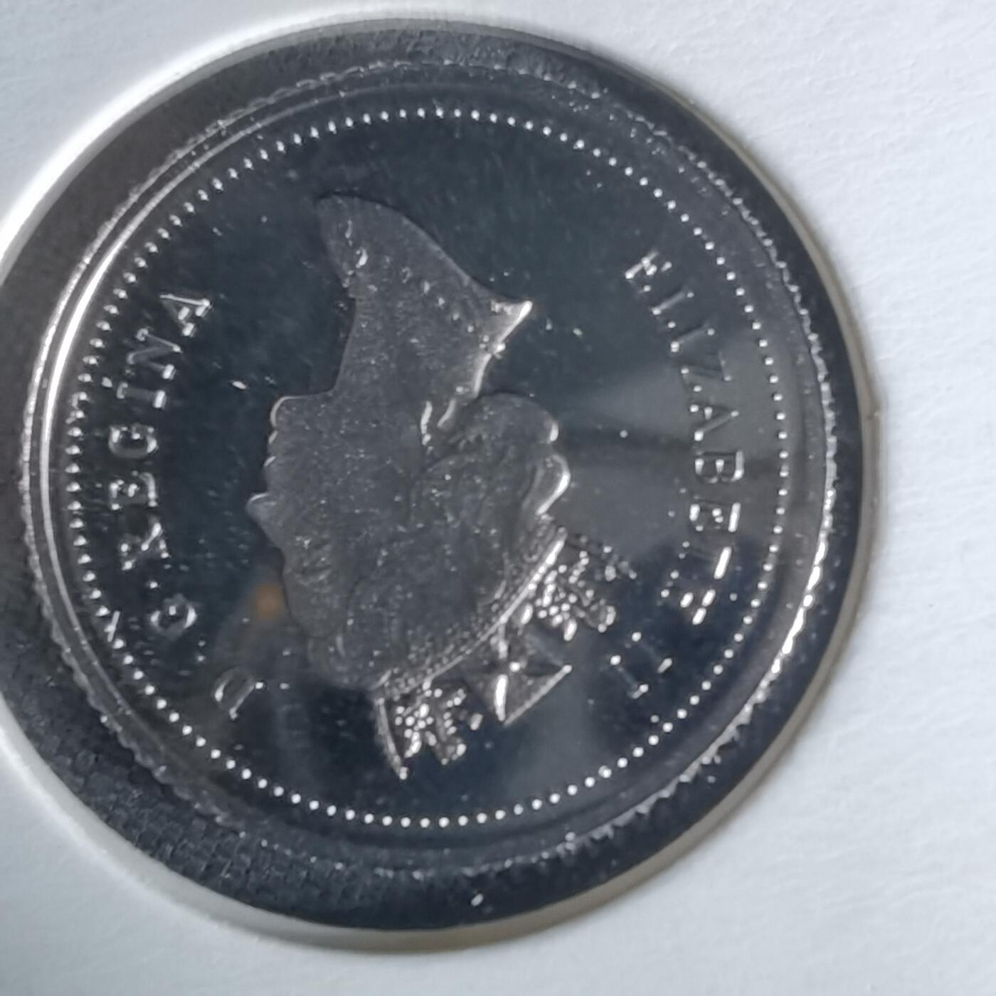 沼泽如烟--第1034场 加拿大1995年10分精制币