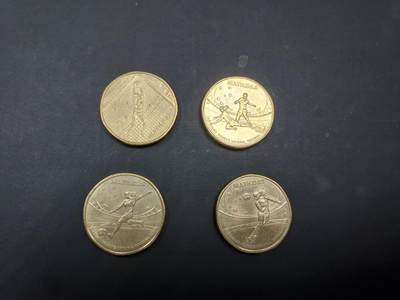 博彦收藏    4月1日 8点 钱币专场 - 澳洲 女足世界杯 1元纪念币一组