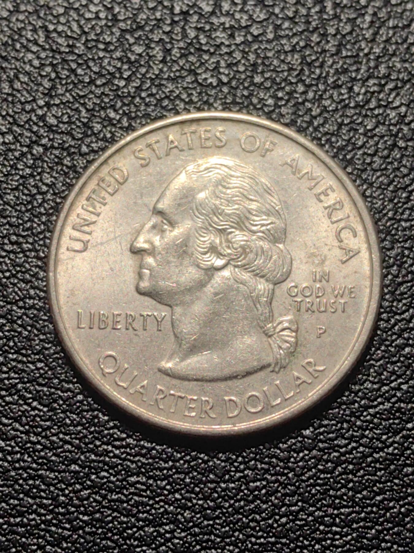 靖甫拍卖第七场 美国25分纪念币 康涅狄格州