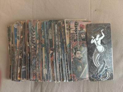 龙虎卡牌-八零场，奇点炸场！！（满200元包邮，无佣金，每周六结拍，欢迎送拍） - 【套卡】异形普卡62张全 九轩 群雄逐鹿 李云中三国 一套 (主套61张 +女娲粗闪特卡)