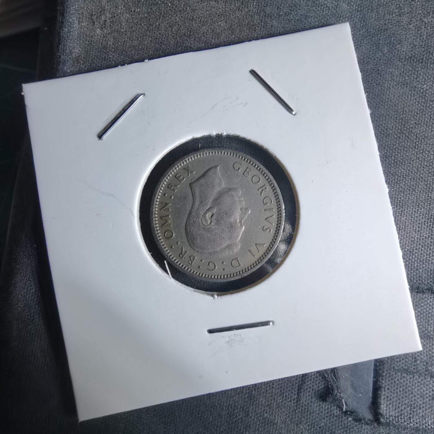 沼泽如烟--第1032场 英国1950年6便士