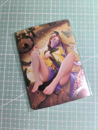 C先生 第25期 零抽层免费代拍  持续收拍品中  需要送拍的老板可以加微私聊 - 【钻闪】燎原文化《乱世红颜》黄月英 三渐变