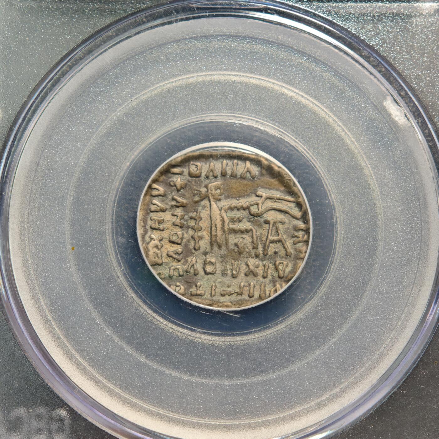 【德藏】世界币章拍卖第169期（拍品征集中~欢迎藏友联系） AD105-147年 安息王朝1德沃洛加西三世银币 公博 XF45 图案清晰