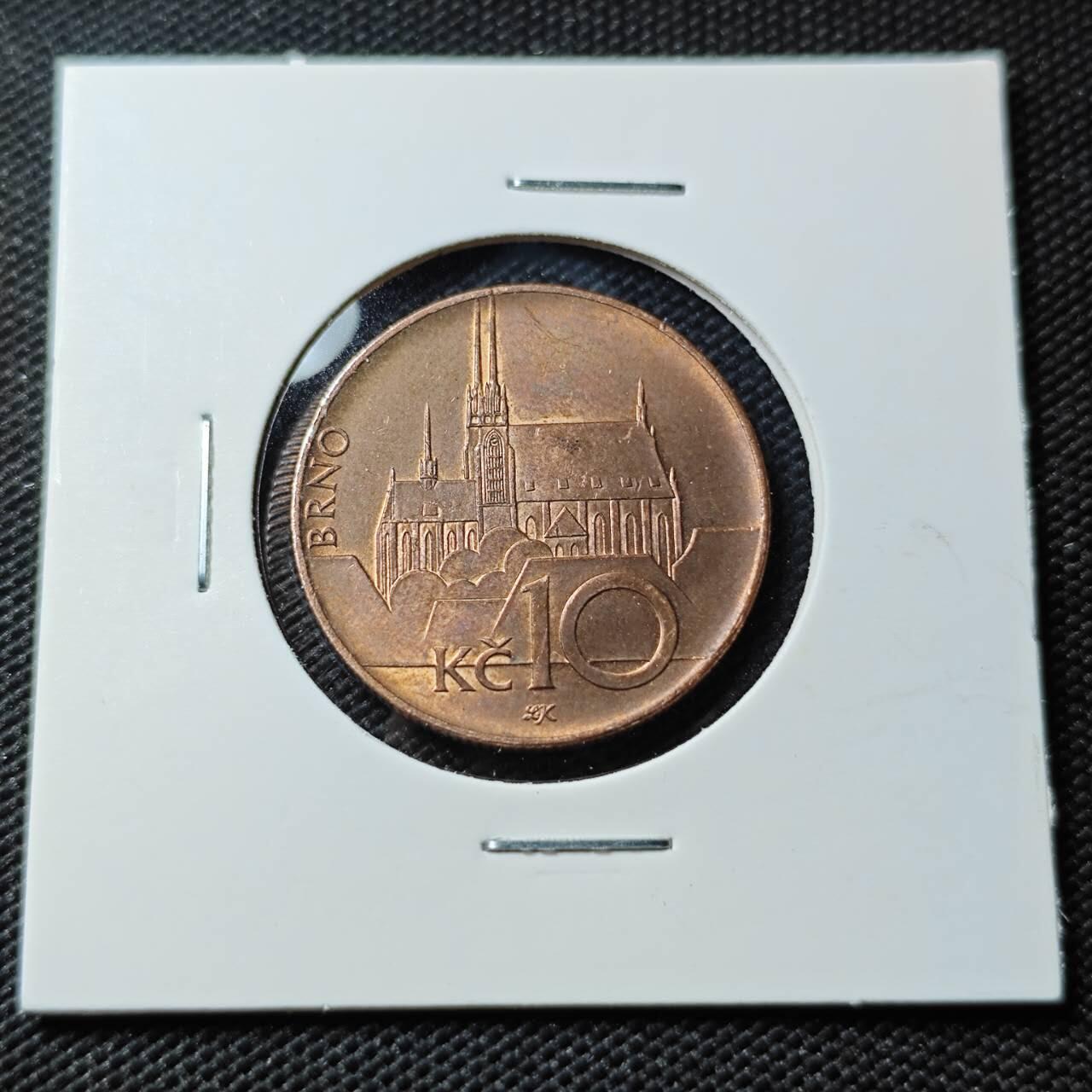 KK钱币收藏小铺  第407期 2月预留时间 周末发货  捷克10克朗