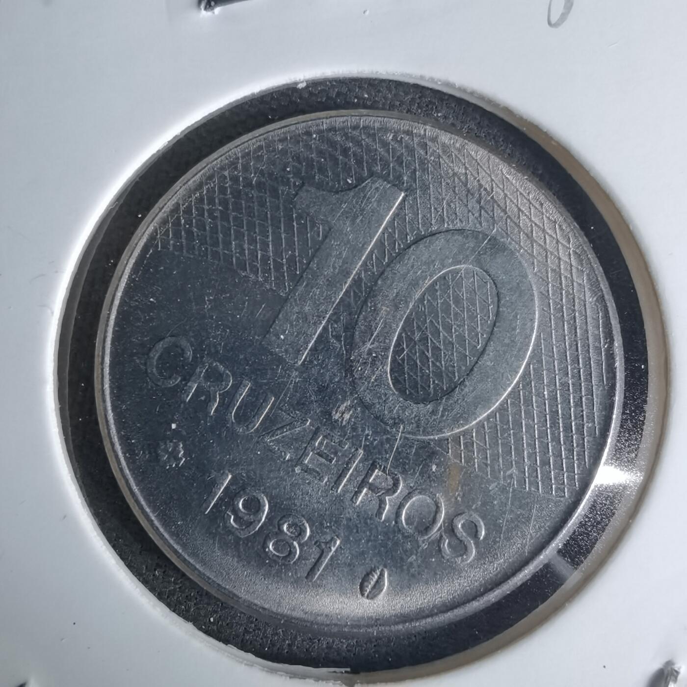 沼泽如烟--第1032场 巴西1981年10克鲁塞罗