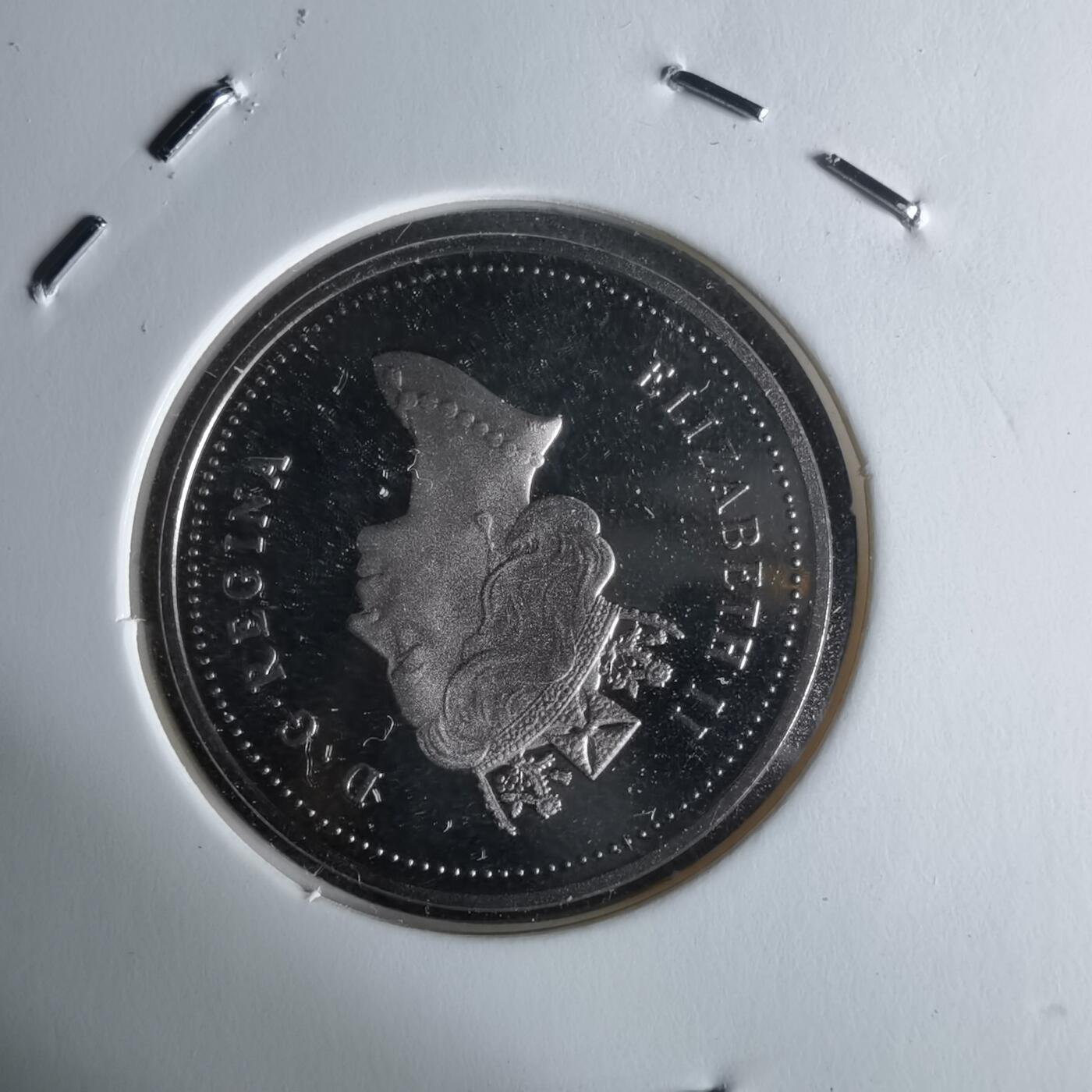 沼泽如烟--第1034场 加拿大1995年5分精制币