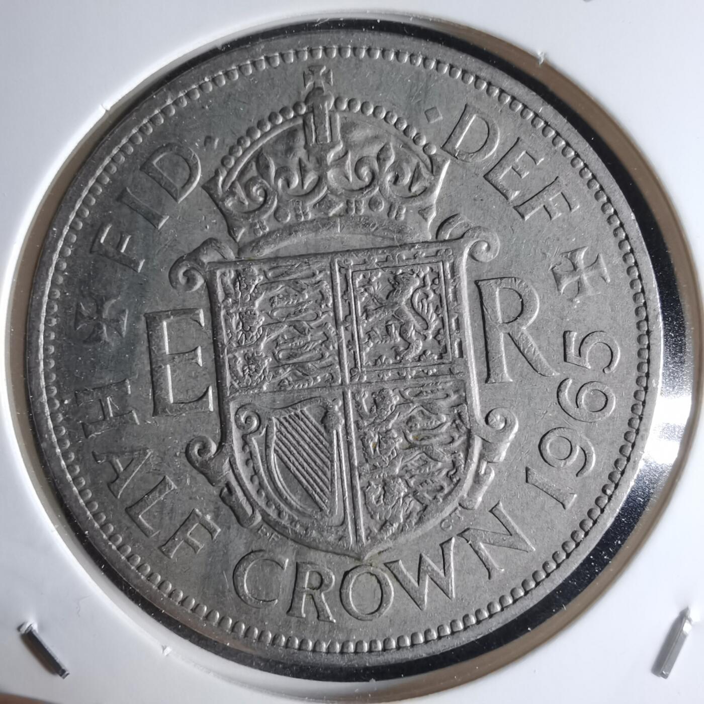 沼泽如烟--第1032场 英国1965年半克朗