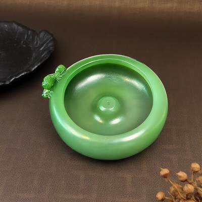 碧月说宝 君子怀瑾·当代和田玉清风专场(六) - 碧玉呱呱来财香插