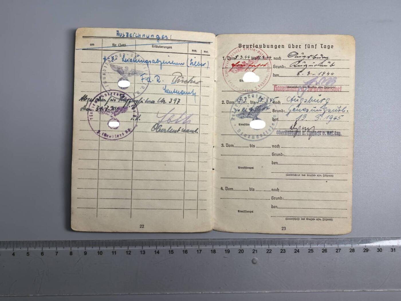 小驴勋章奖章收藏3月28日周六晚六点拍卖（珍爱和平，收藏战争，铭记历史，勿忘国耻，忠党爱国。有偿代拍，送拍规则在简介最后，参拍须阅读规则后再参拍，关系到运费包装发货时效真假辨别等关键信息，拍卖时不再发原图，看大图店主微信码在拍卖店铺介绍里） 赫尔曼戈林伞兵装甲师列兵士兵证，证书一组