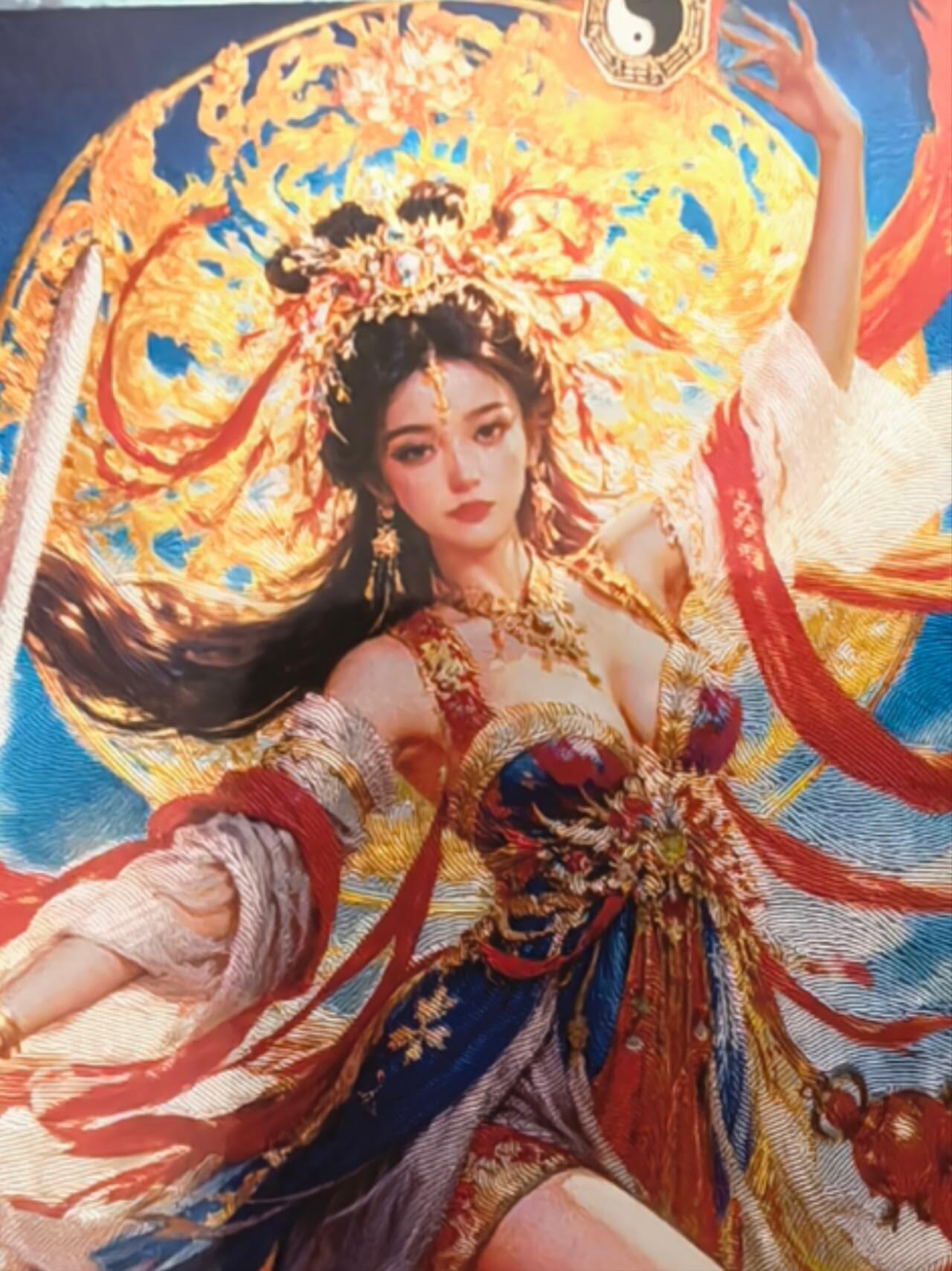 龙虎卡牌-八零场，奇点炸场！！（满200元包邮，无佣金，每周六结拍，欢迎送拍） 粗闪卡 奇点 玄灵谱 宗rich - 九天玄女