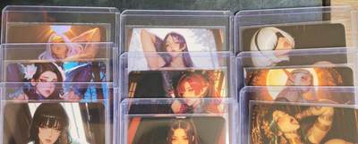 阳大大卡牌拍卖第106期（持续收拍品，周五晚上九点截拍，进群福利早知道） - 【艺术卡】墨卡文创 第五期 大雷风华第1弹 9张一套彩闪 带卡夹