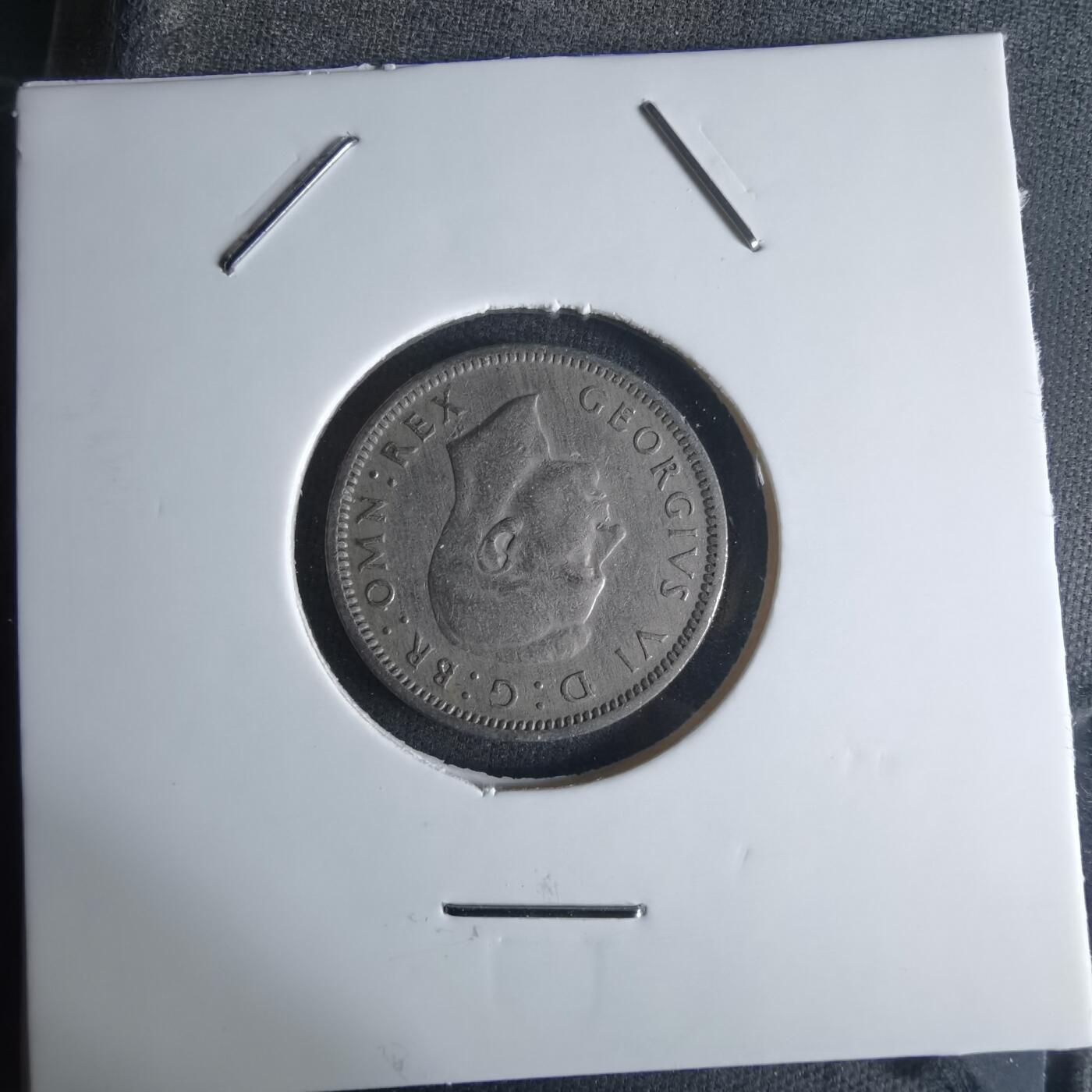 沼泽如烟--第1032场 英国1949年6便士