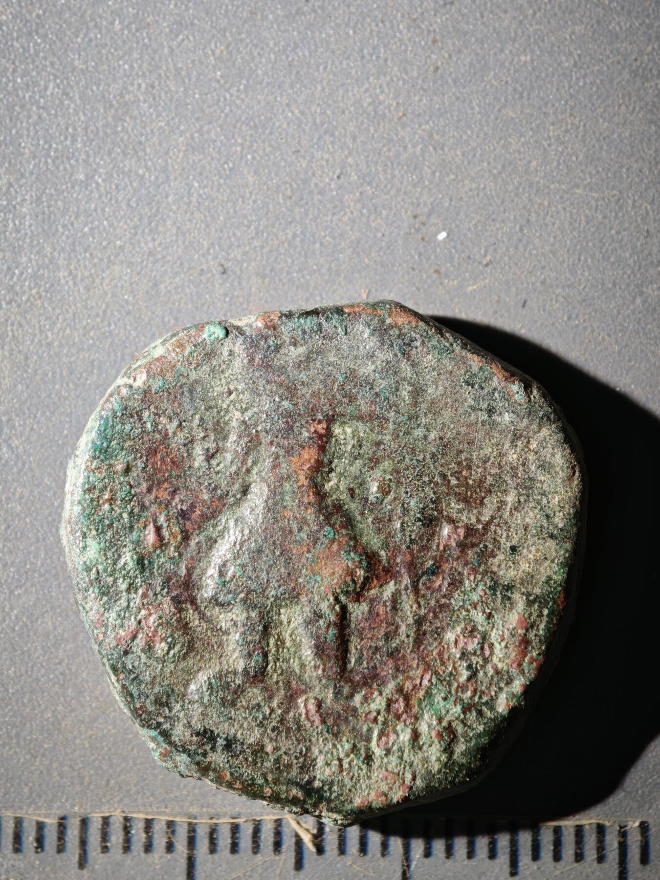 123期新疆红钱粟特钱币丝路钱币专场 F1丝路铜币版式