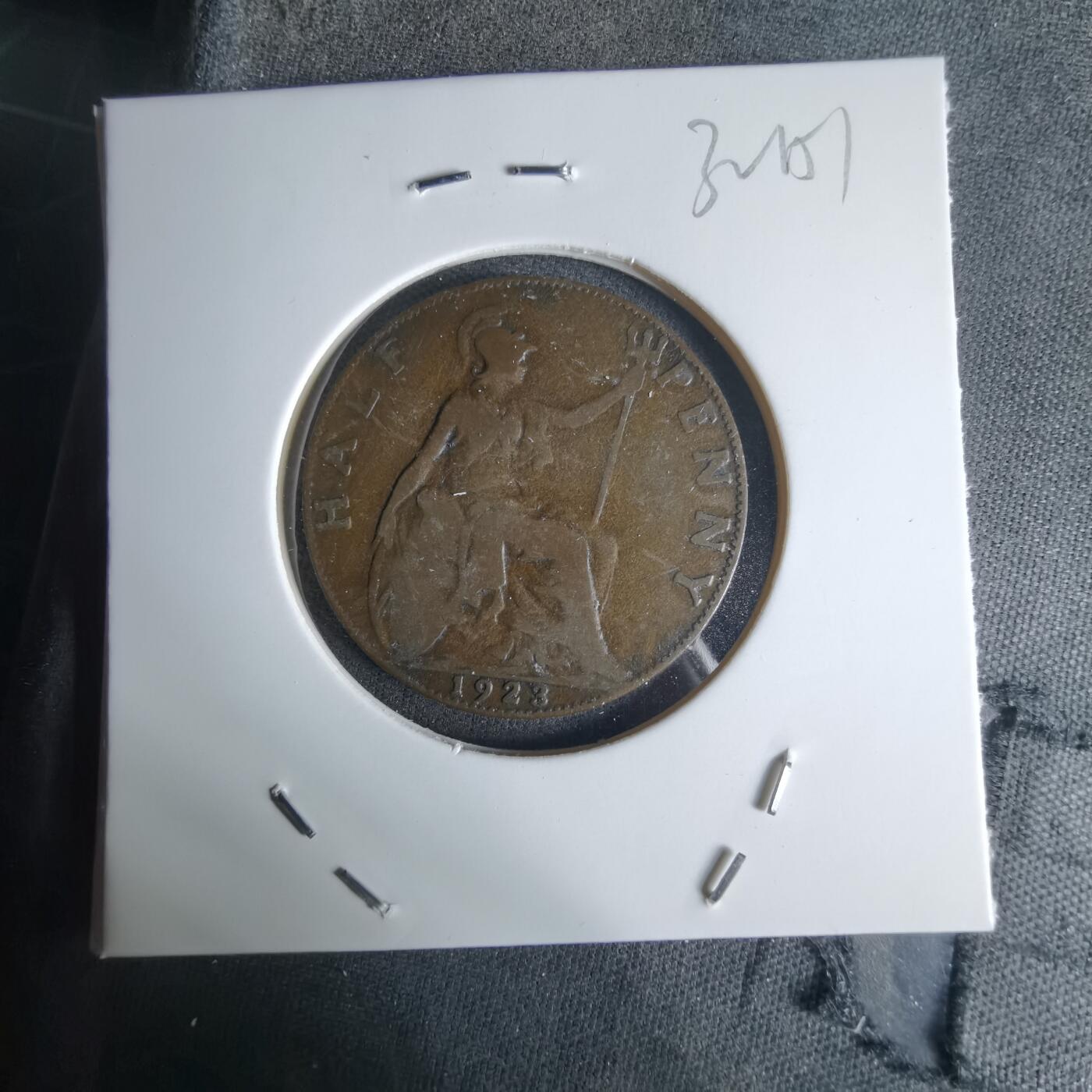 沼泽如烟--第1032场 英国1923年半便士