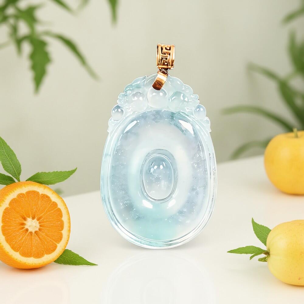 碧月说宝 君子怀瑾·当代和田玉清风专场(六) 高冰翡翠福在眼前