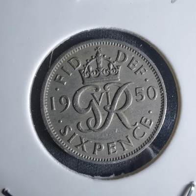 沼泽如烟--第1032场 - 英国1950年6便士