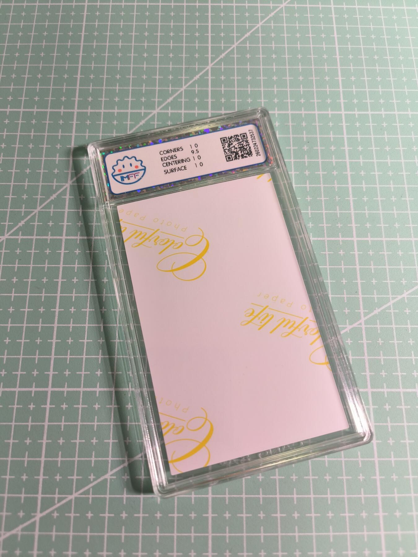 C先生 第25期 零抽层免费代拍  持续收拍品中  需要送拍的老板可以加微私聊 【照片卡】谱星文化《白露很白》瑞吉娜 10分