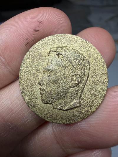 2026年集古藏今外币拍卖第三期-第9场—（总第319拍），可以寄存60天，满160元包邮。 - 试铸性质整板机雕人像纪念章，直径25毫米