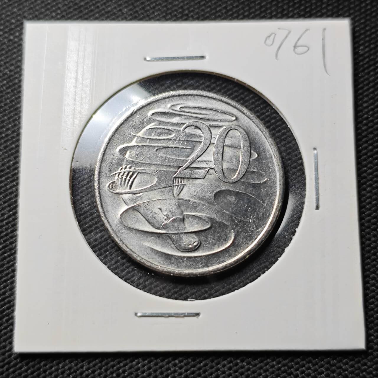 KK钱币收藏小铺  第407期 2月预留时间 周末发货  2022澳大利亚20分