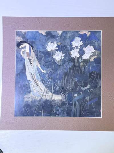 NO.28 好又多金牌大场，每周一站式配齐，方便凑单！（周6晚9点截拍，卖家送拍0抽成！） - 复刻版画 戴敦邦 宋词 《过秦楼 误入藕花深处》