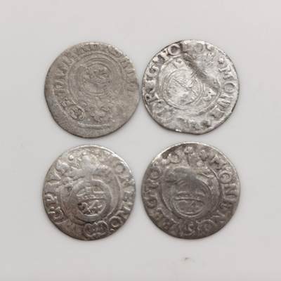 博洋堂世界钱币拍卖第167期（全场包邮） - 波兰1587-1632年西吉斯蒙德3波尔卡1/24泰勒4枚一组