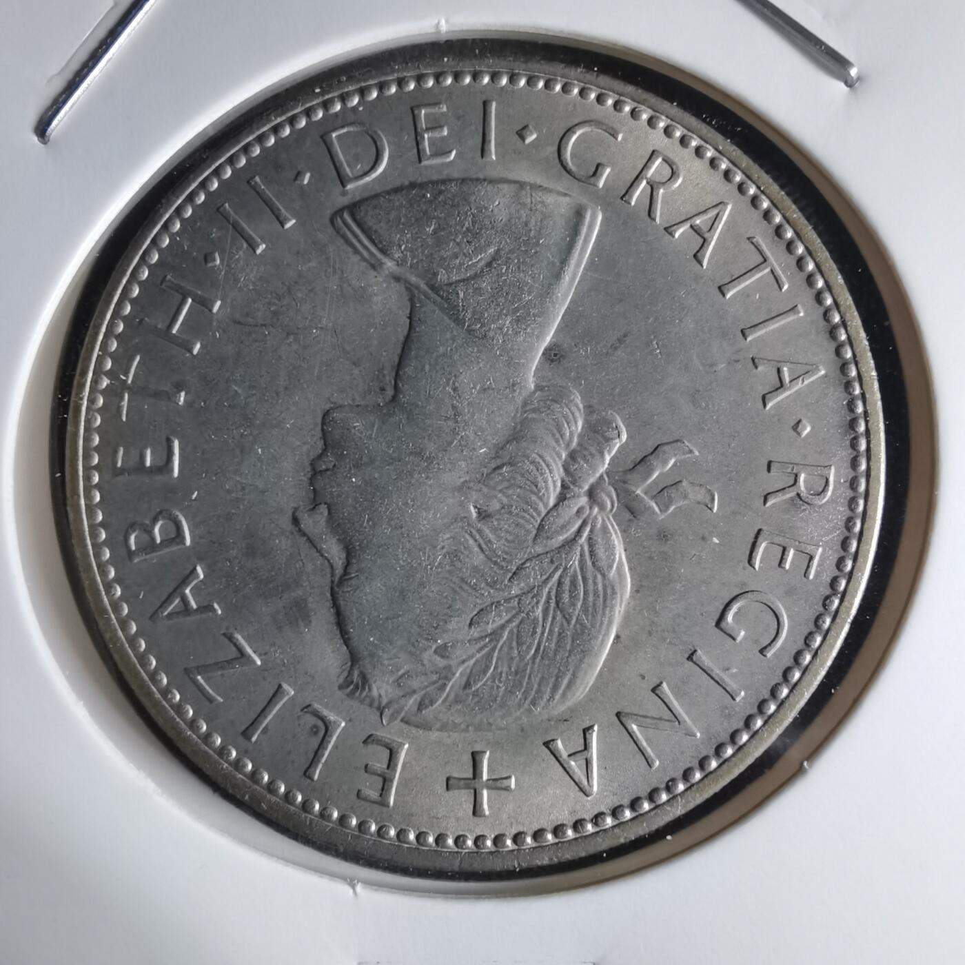 沼泽如烟--第1032场 英国1963年半克朗