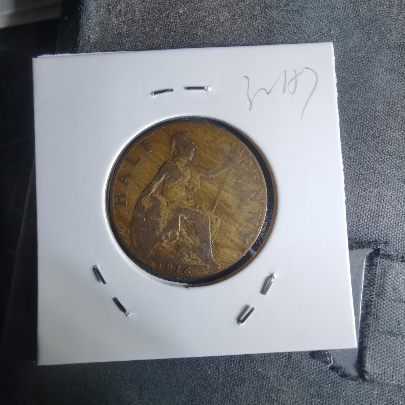 沼泽如烟--第1032场 英国1916年半便士