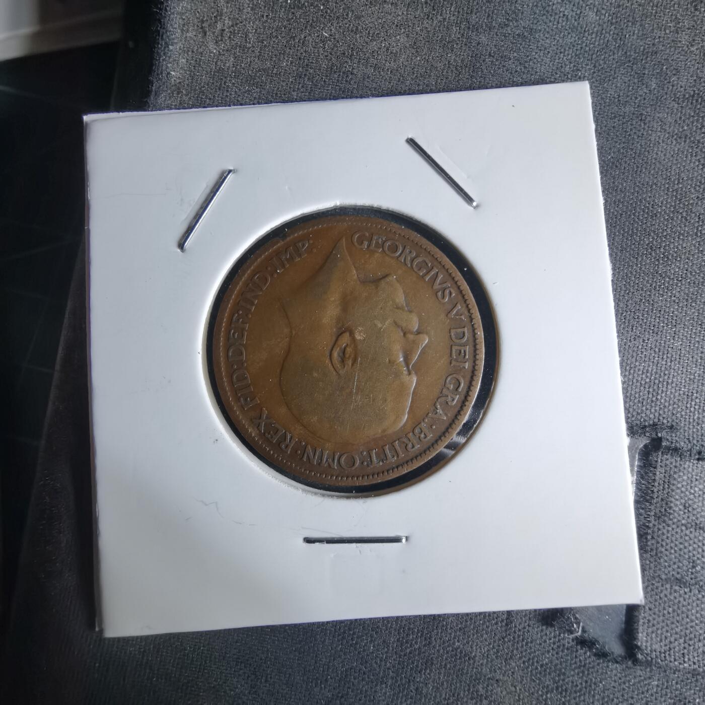 沼泽如烟--第1032场 英国1916年半便士