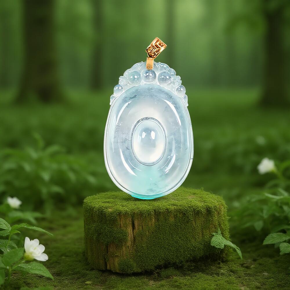 碧月说宝 君子怀瑾·当代和田玉清风专场(六) 高冰翡翠福在眼前