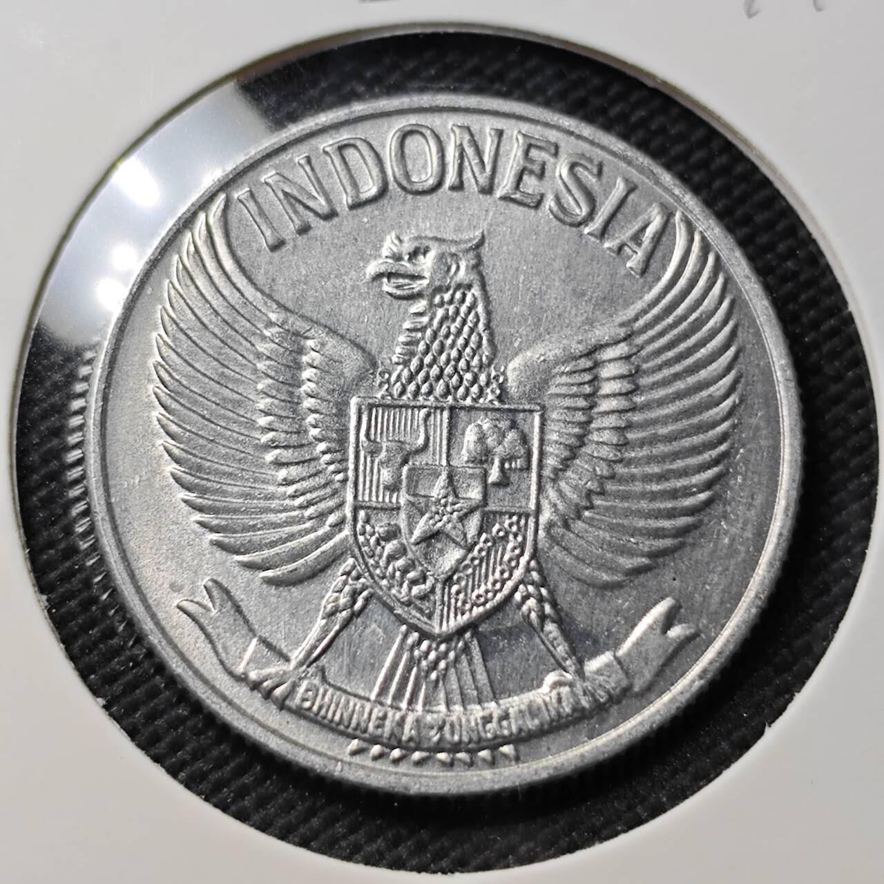 KK钱币收藏小铺  第407期 2月预留时间 周末发货  1961印尼50仙